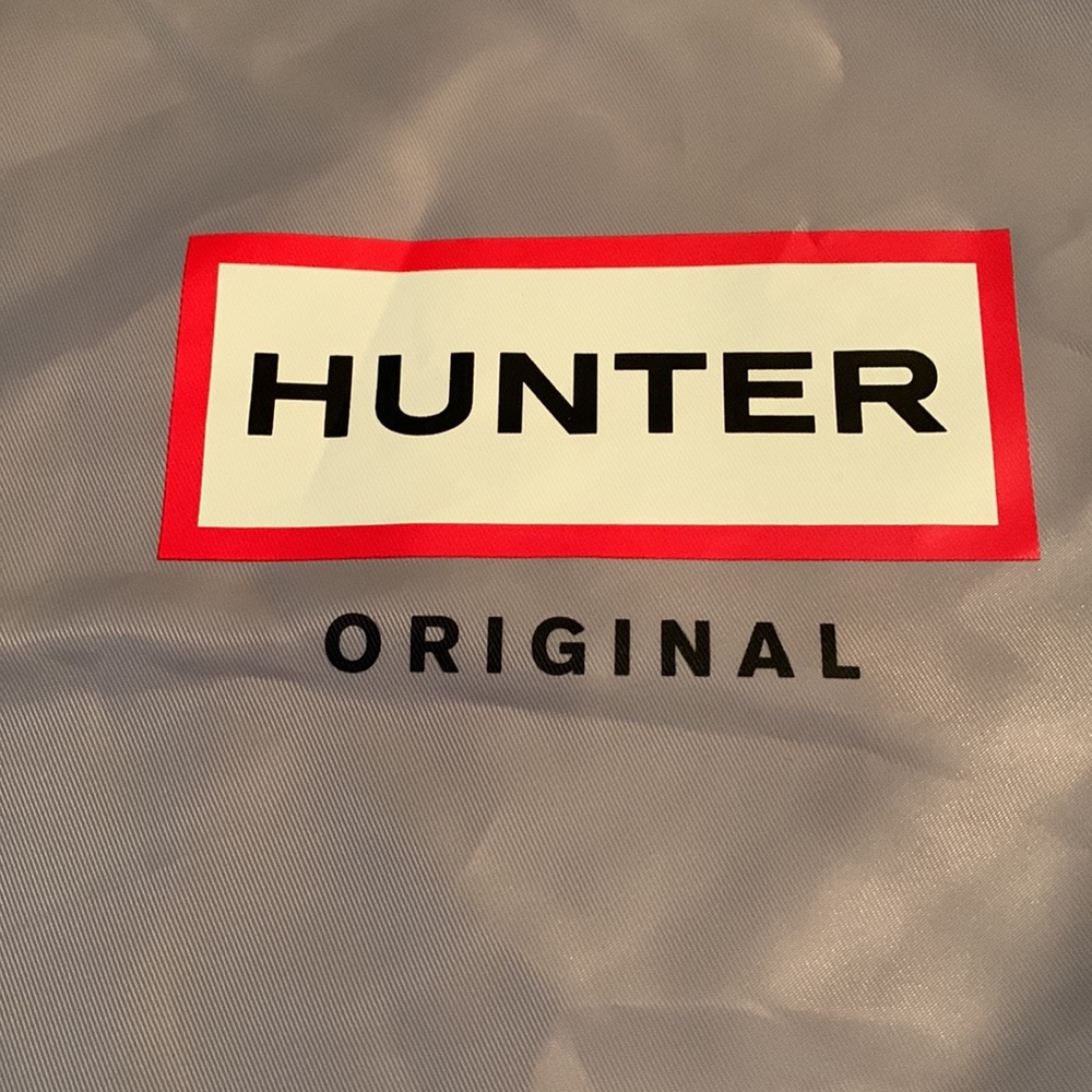 Hunter Original Gray Drawstring Bag - image 2